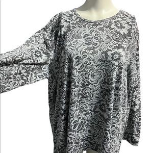 3X papagallo knit top like new